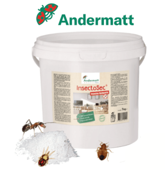 INSECTOSEC POUDRE TERRE DE DIATOMÉE 2KG REVENTE AU GRAND PUBLIC AUTORISÉE