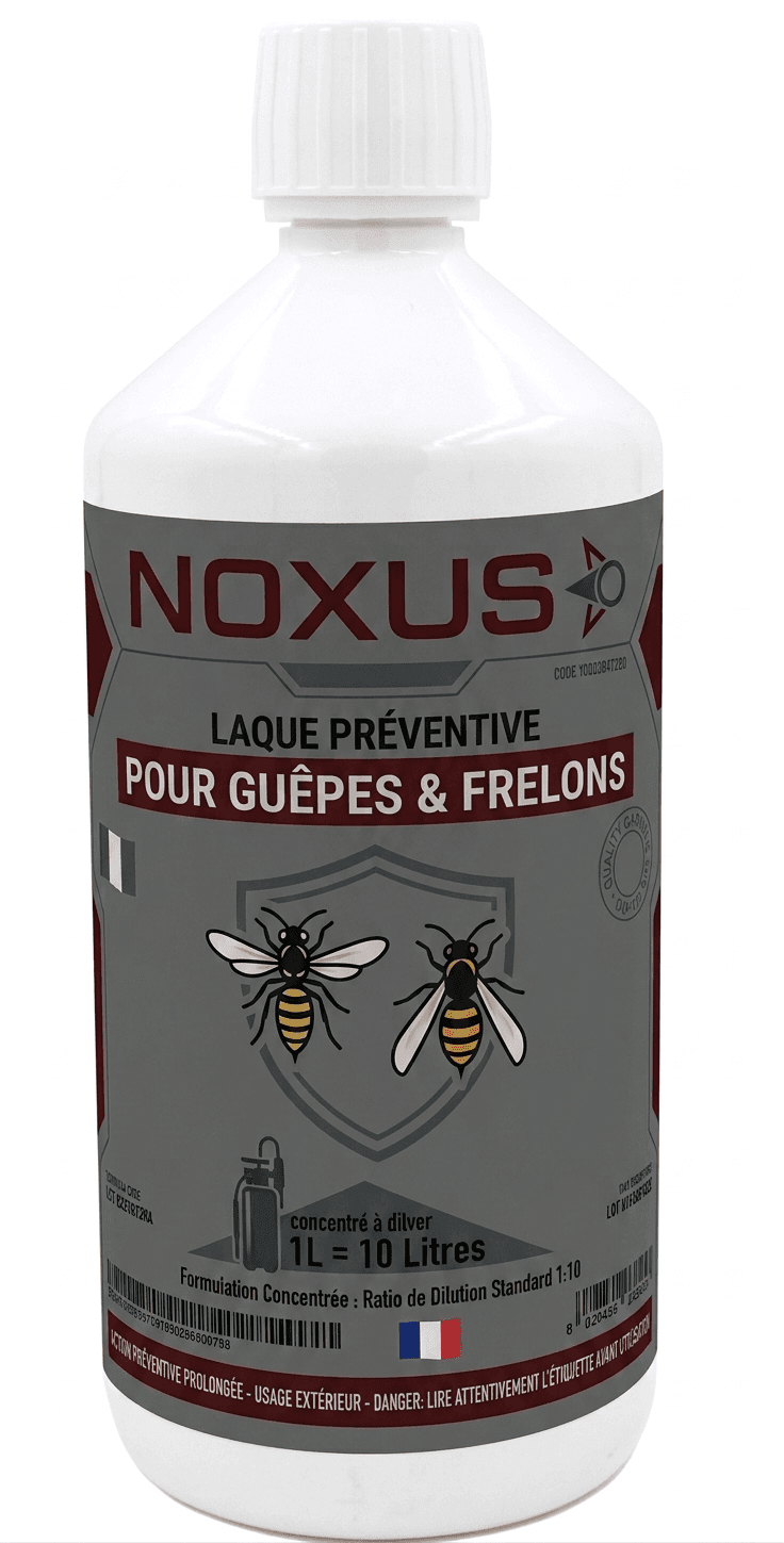 Laque préventive et choc pour Guêpes et Frelons
